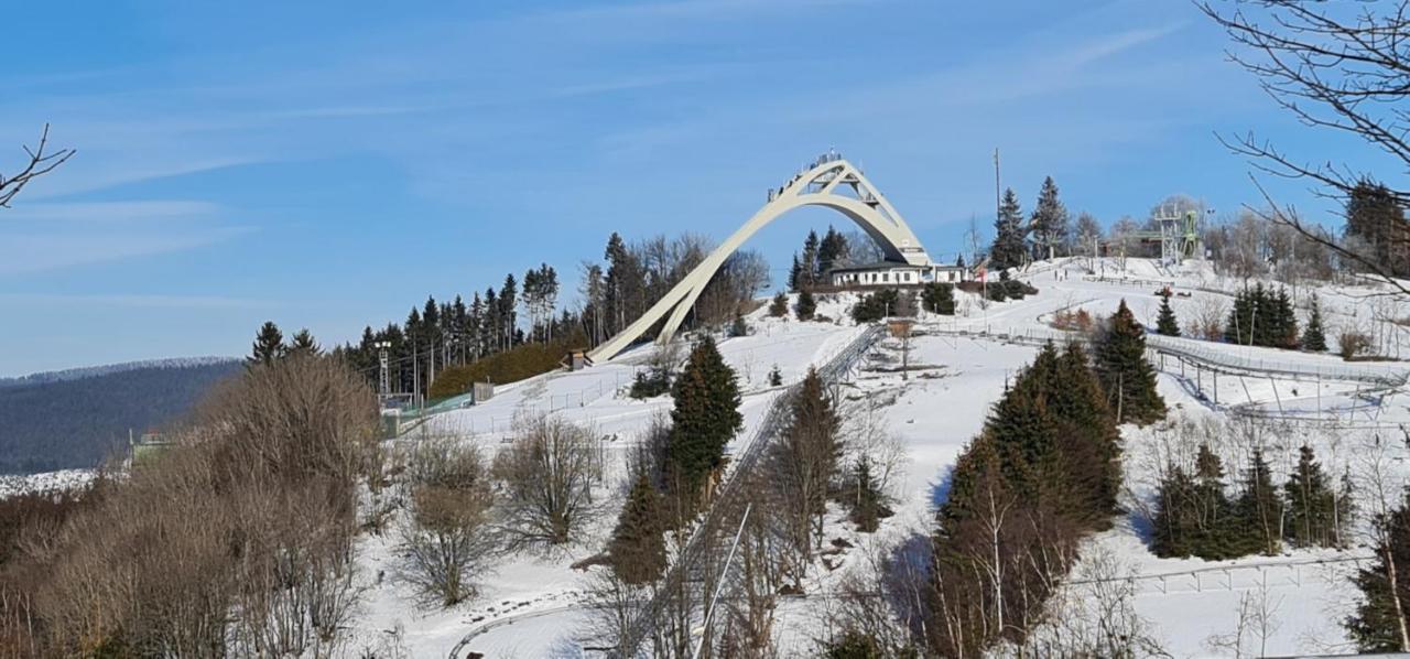 Pistenblume Apartment - Skipiste, Stadtzentrum Winterberg Dış mekan fotoğraf