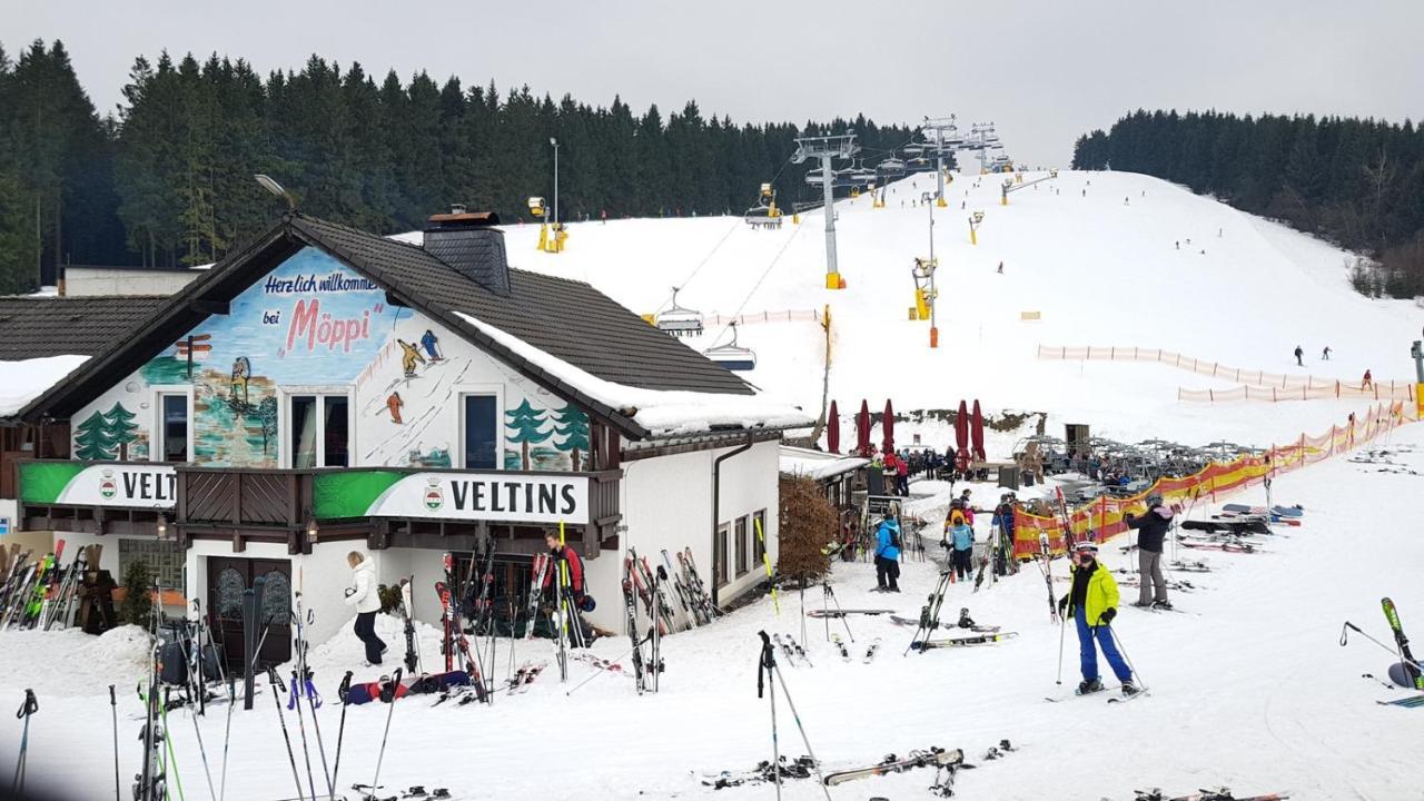 Pistenblume Apartment - Skipiste, Stadtzentrum Winterberg Dış mekan fotoğraf
